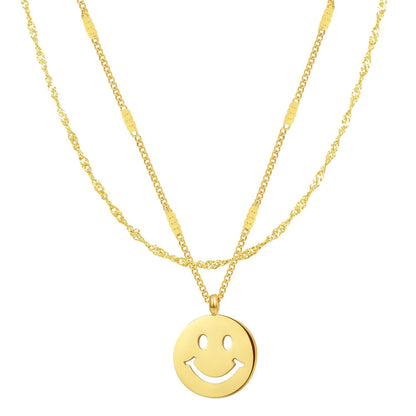 De Joy-Smiley Ketting Set