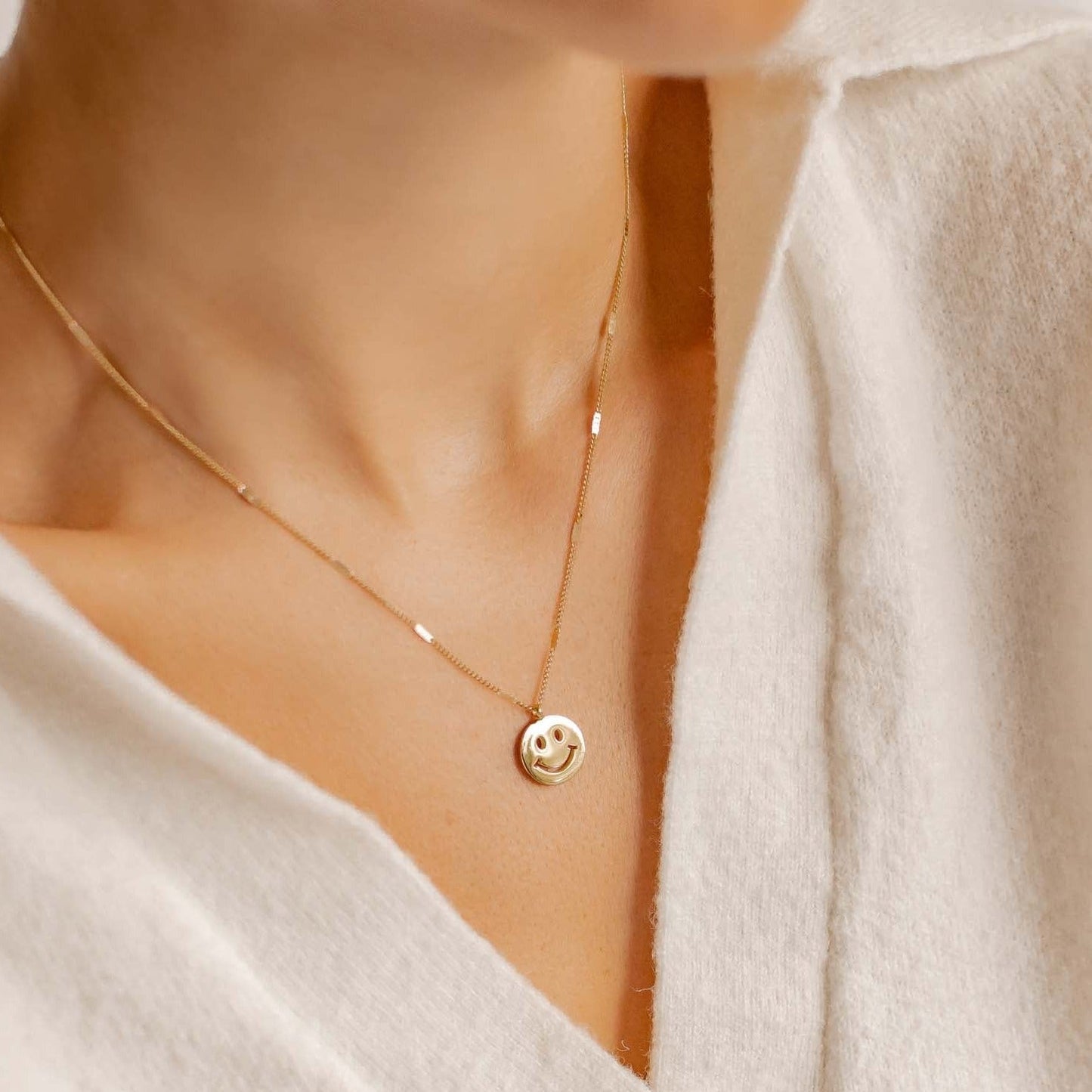 De Smiley Spirit Ketting