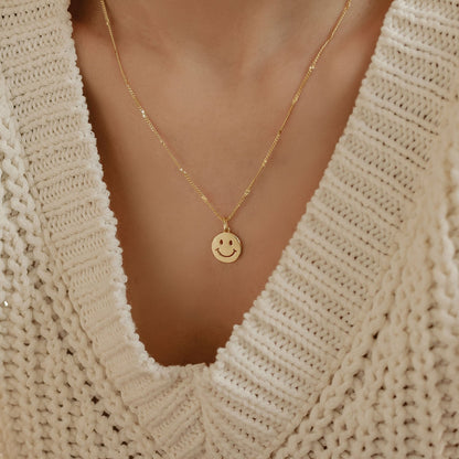 De Smiley Spirit Ketting